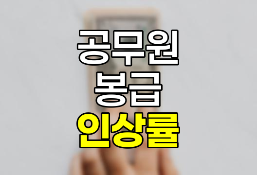 2025년 공무원 및 군인 봉급 인상 상세 분석, 배경, 이유, 경제적 영향 및 전망