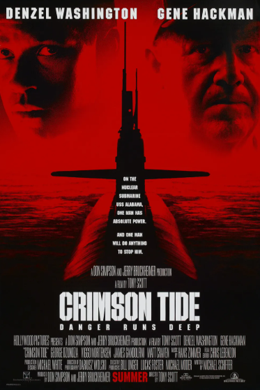영화 크림슨 타이드 포스터