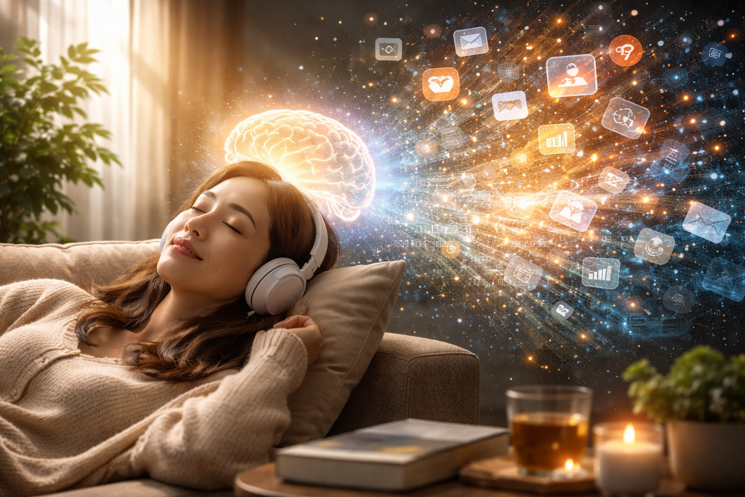 뇌휴식, 정보과잉