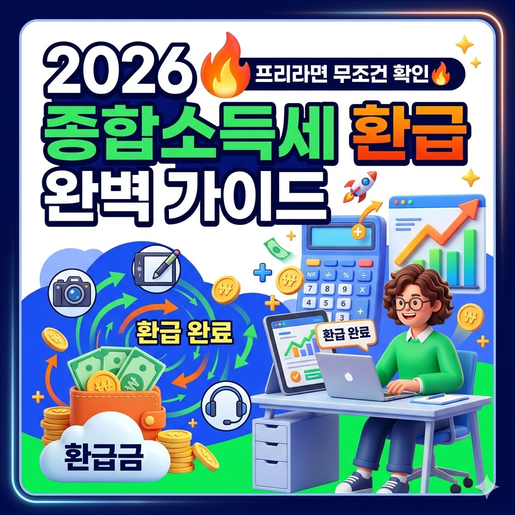 2026 종합소득세 환급 신청하러 가기