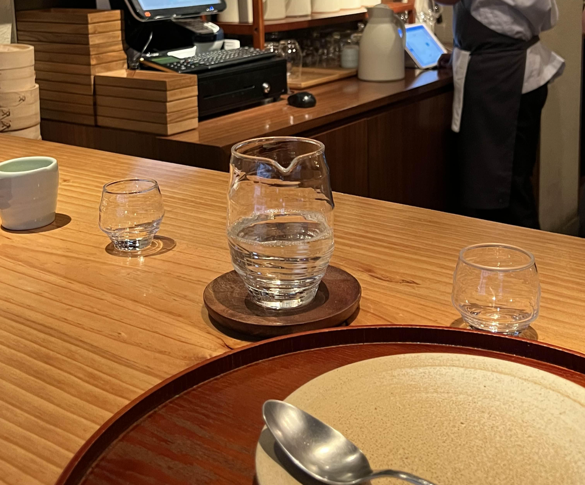 예쁜 유리 도쿠리