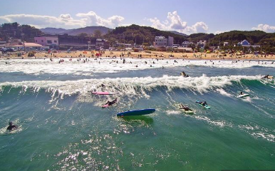 양양 죽도 해수욕장