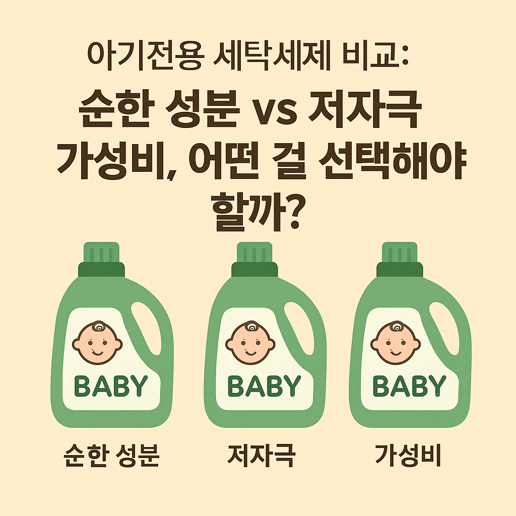 아기세제 비교