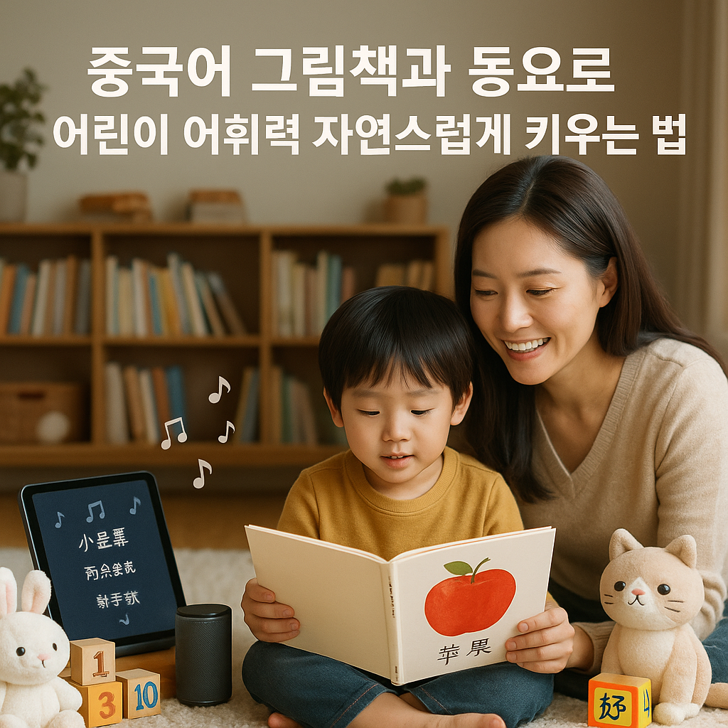 어린이 중국어 성조와 병음 쉽게 배우는 실전 가이드