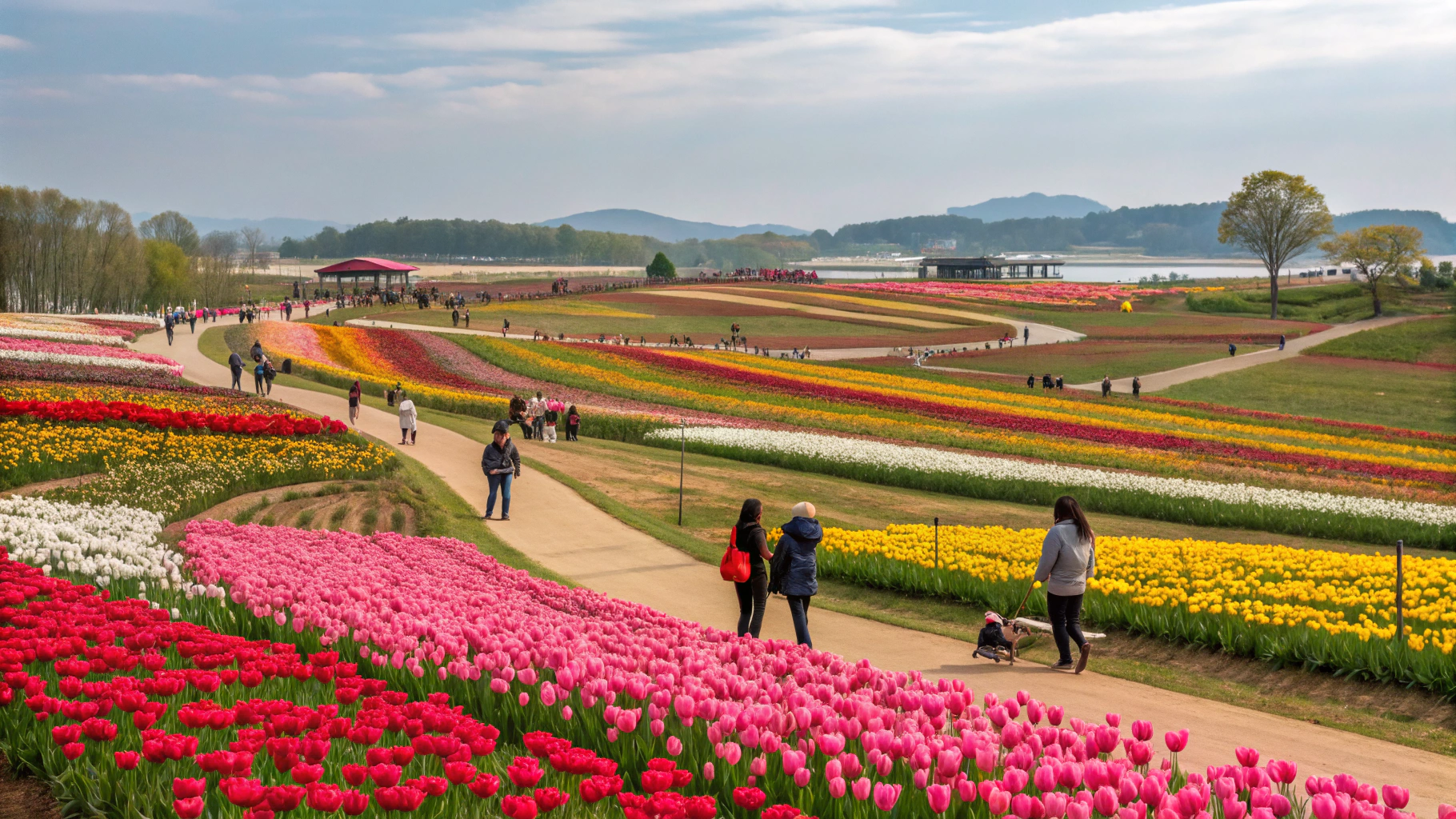 편안하고 한적한 봄여행지 추천 (건강산책, 시니어추천)