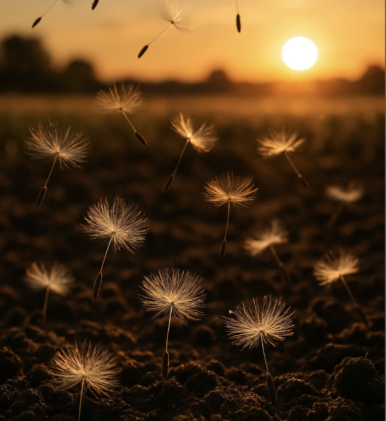 솜털 씨앗&amp;#44; 희망을 심는 비밀
