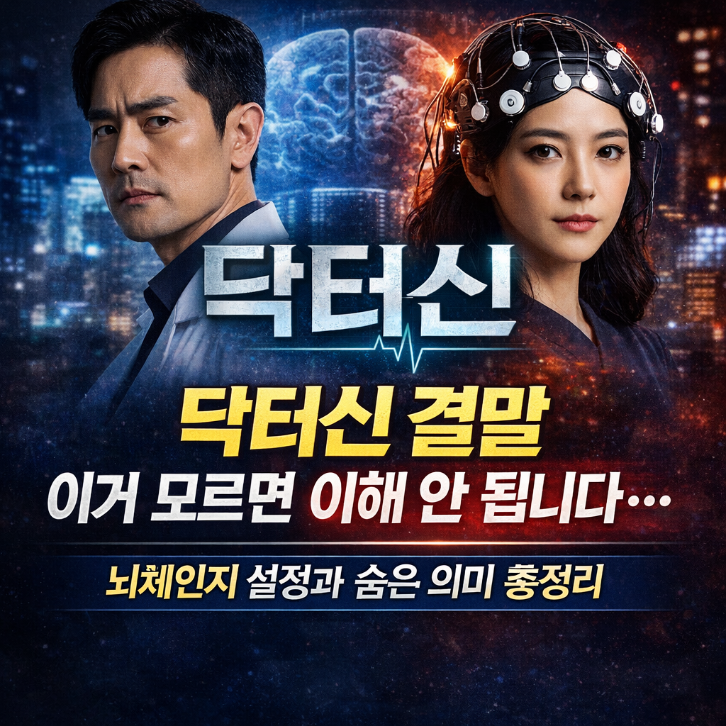 닥터신 결말 이거 모르면 이해 안 됩니다… 뇌체인지 설정과 숨은 의미 총정리