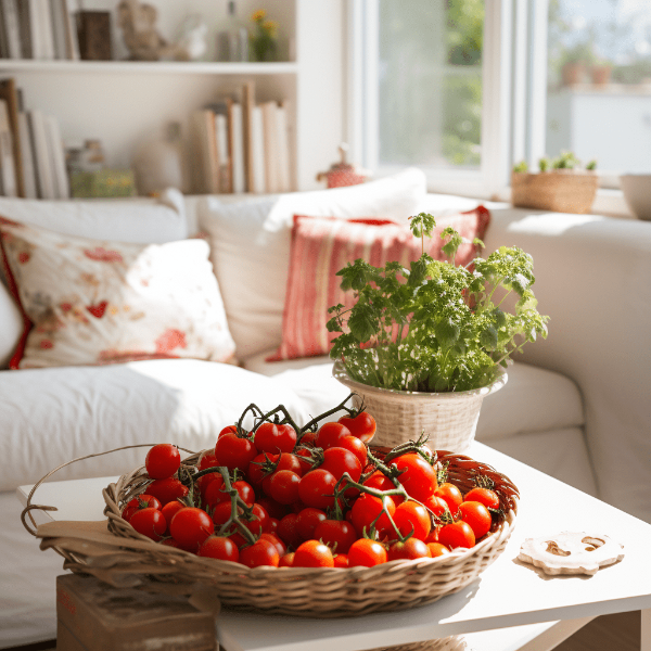 매혹적인-빨간-빛깔-토마토