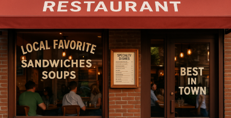 고객이 만든 자발적 평판으로 동네 맛집으로 불리는 곳의 이미지
