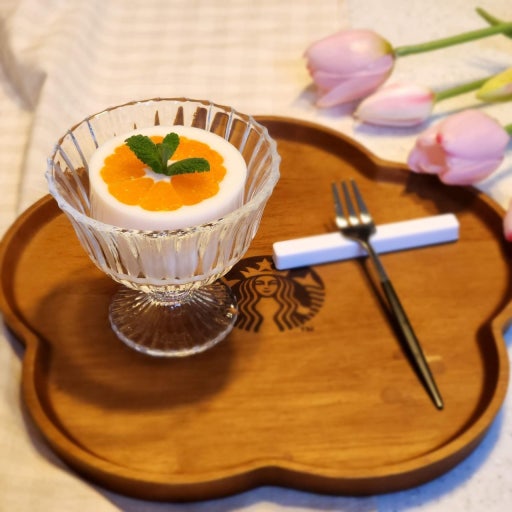 우유 귤양갱 귤푸딩