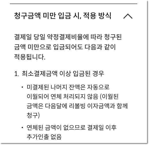 신한카드 리볼빙 결제란 해지 신청 이자