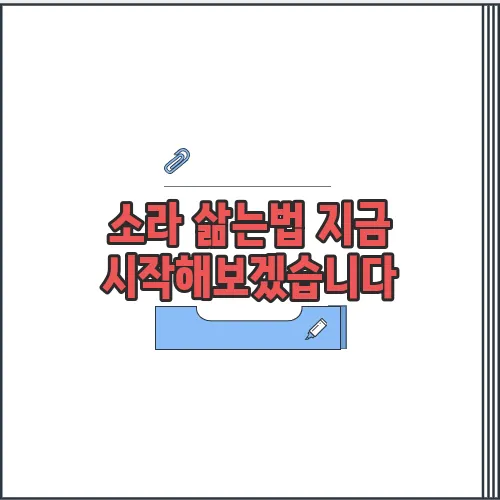소라 삶는법 지금 시작해보겠습니다