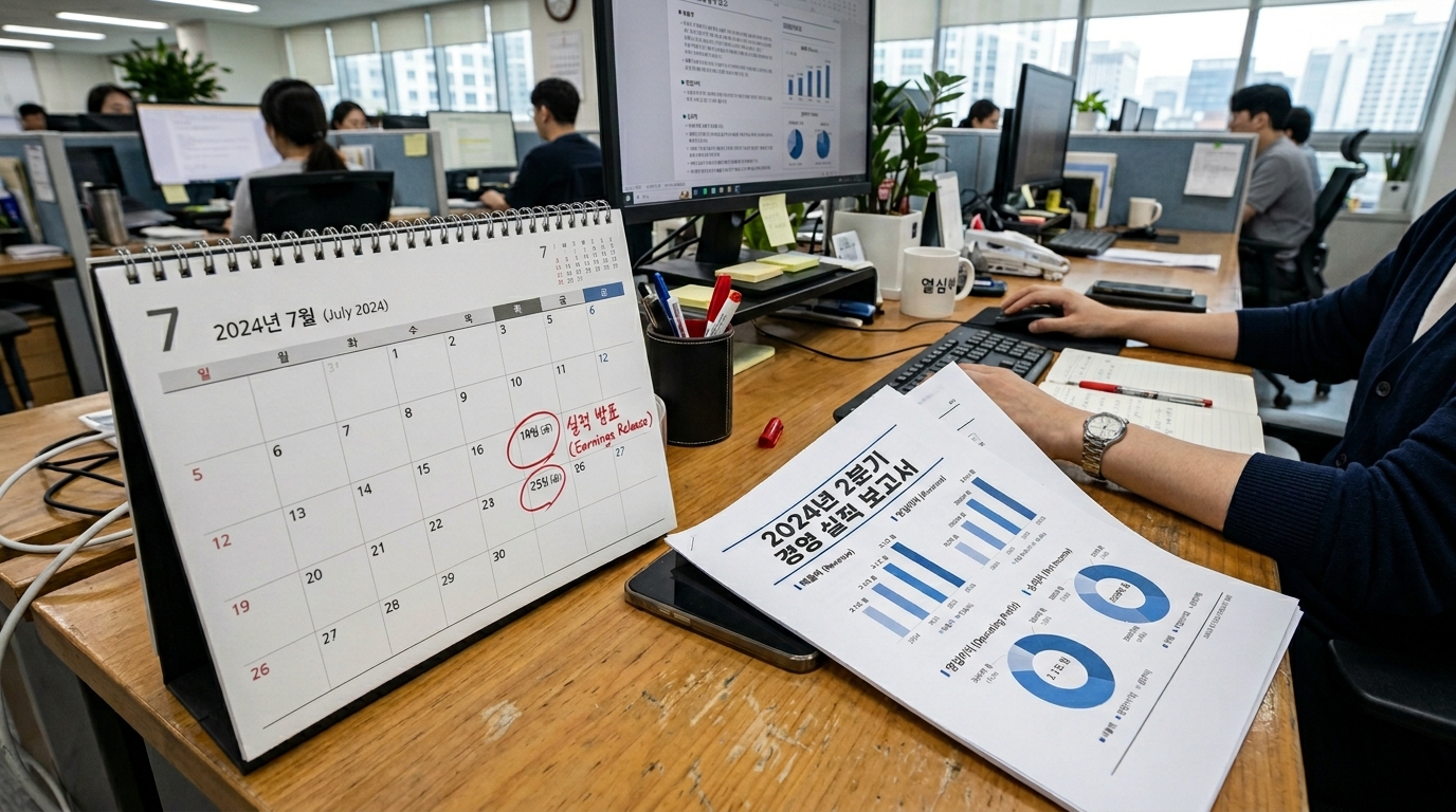 파업 종료 예상 시점을 분석하는 달력과 보고서 이미지