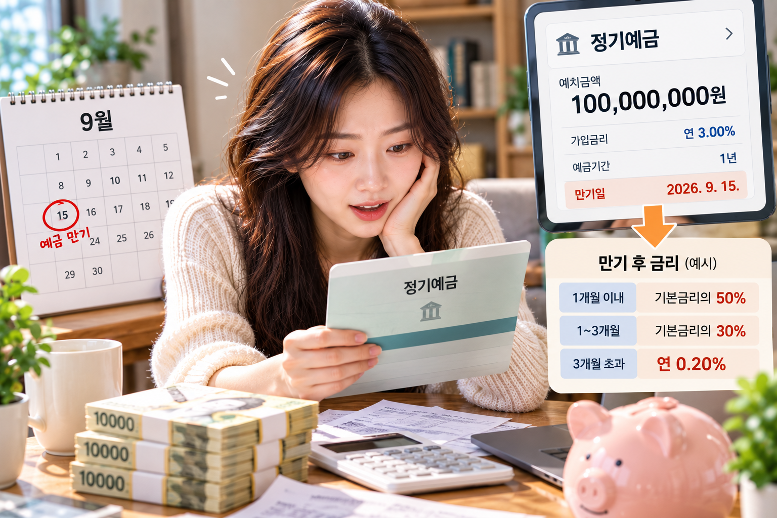예금 만기 후 그냥 두면 어떻게 될까?