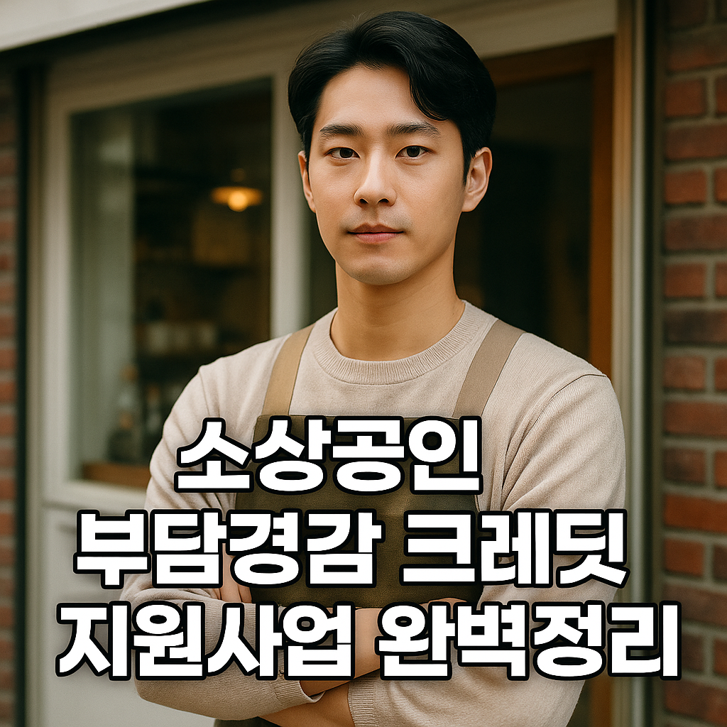 소상공인 부담경감 크레딧 지원사업