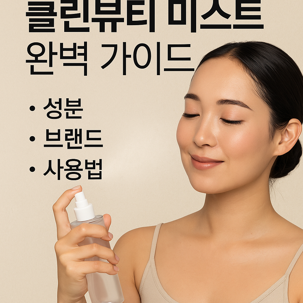 클린뷰티 미스트