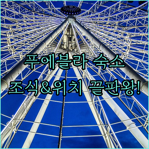 멕시코 푸에블라 호텔 추천 베스트 5..