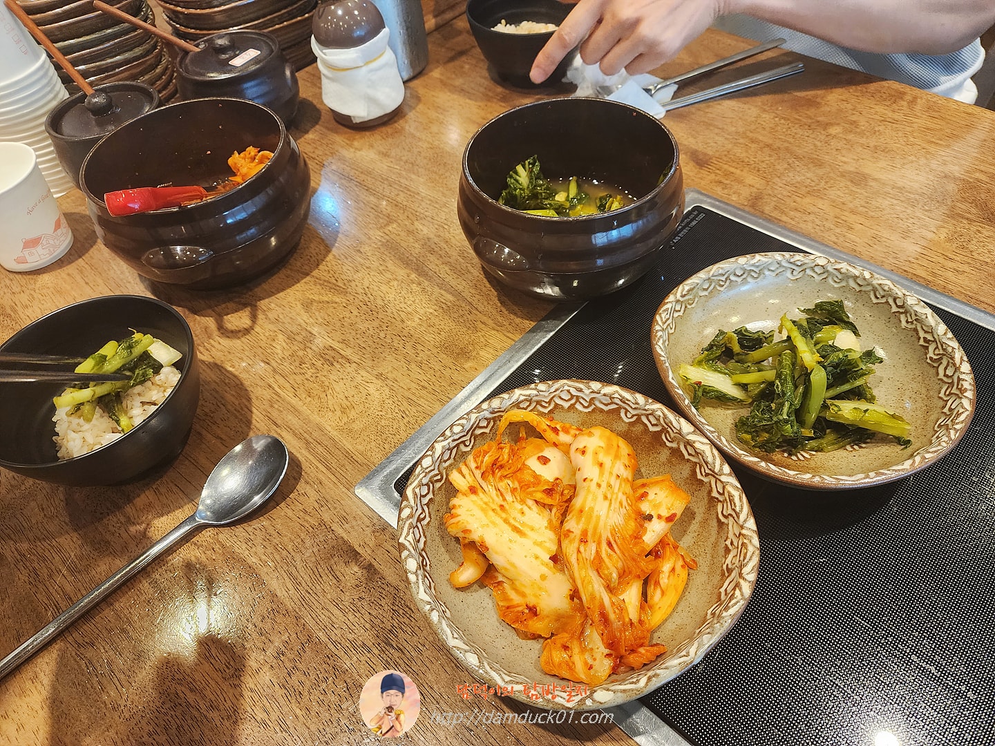 산골면옥 반찬