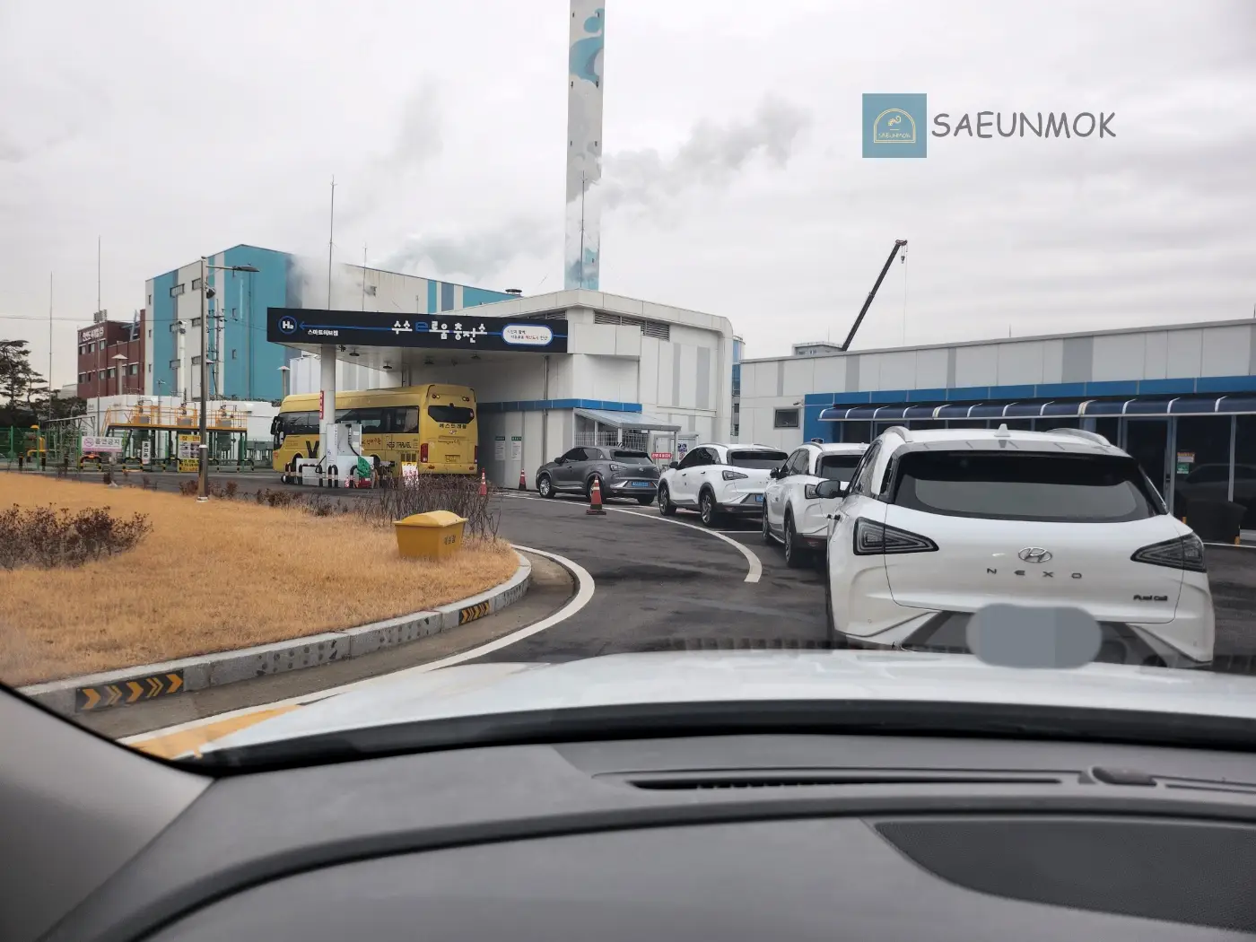 넥쏘-수소충전소