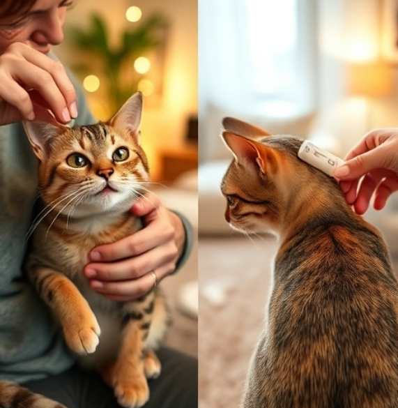 헷갈리는 고양이 심장사상충약, 바르거나 먹거나 관련이미지