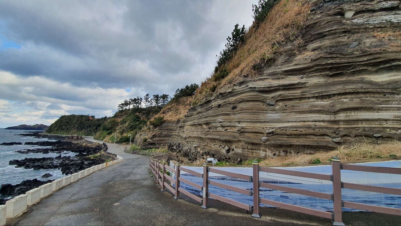 수월봉 지질트레일