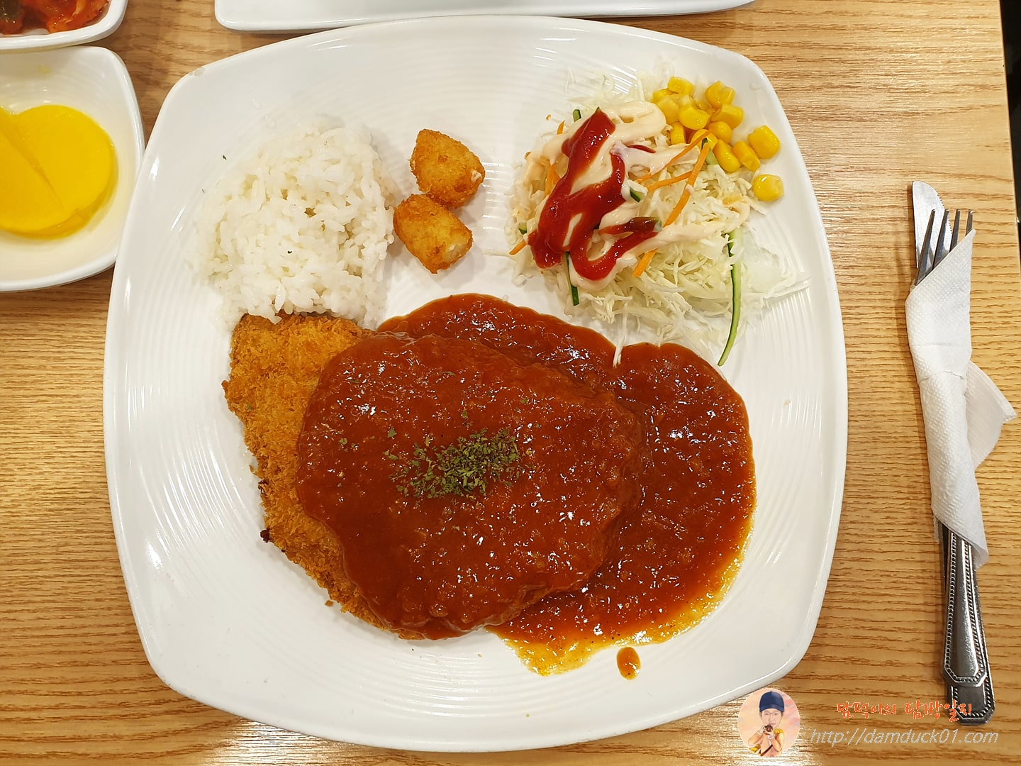 김솔솔김밥 치즈돈가스