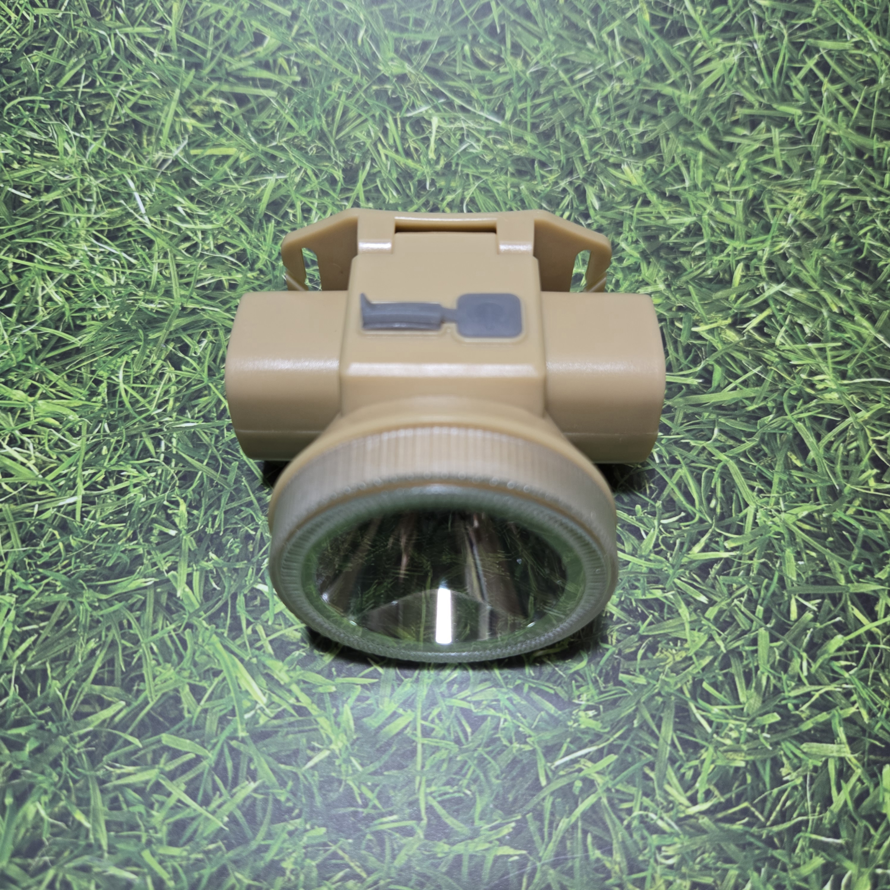 다이소 충전식 헤드랜턴 정면 사진