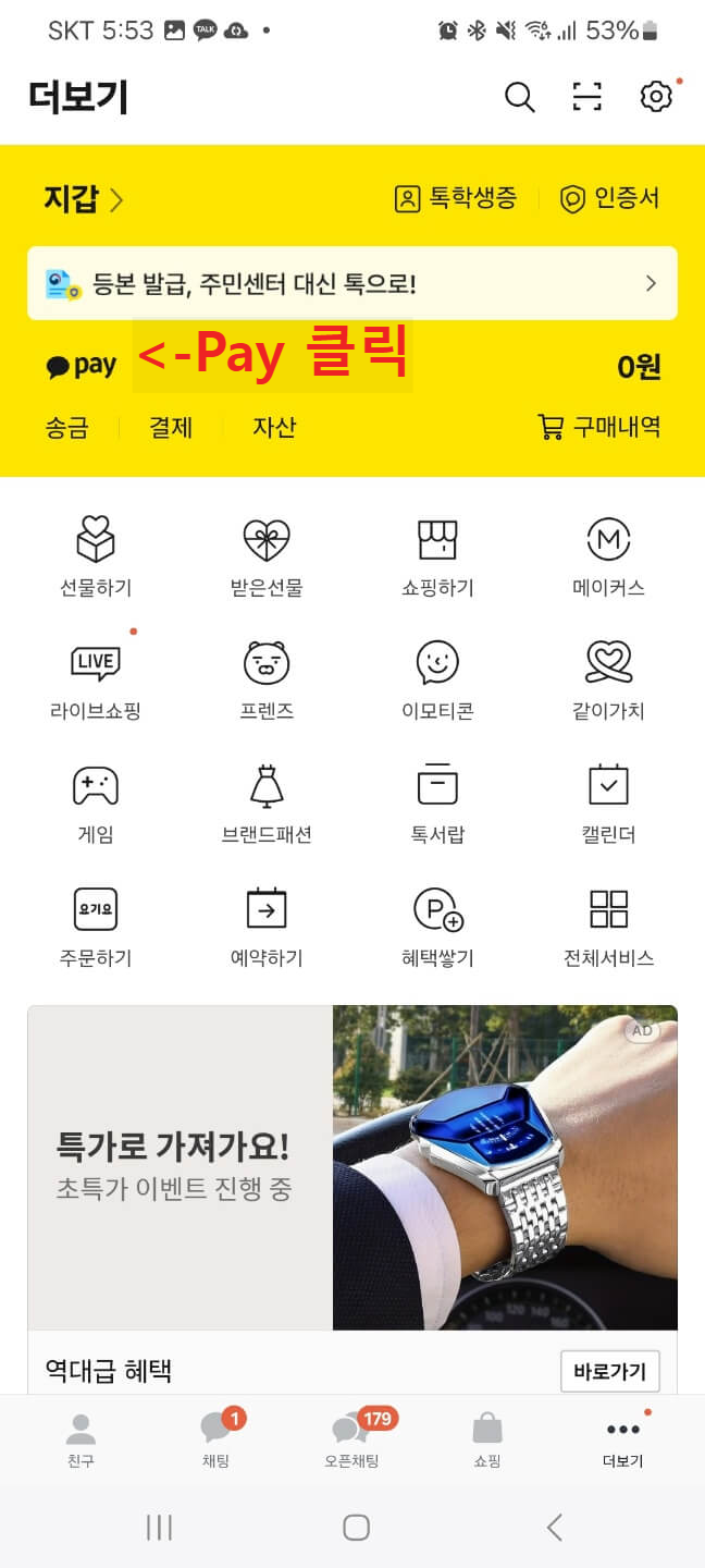 카카오페이해외여행자보험가입2