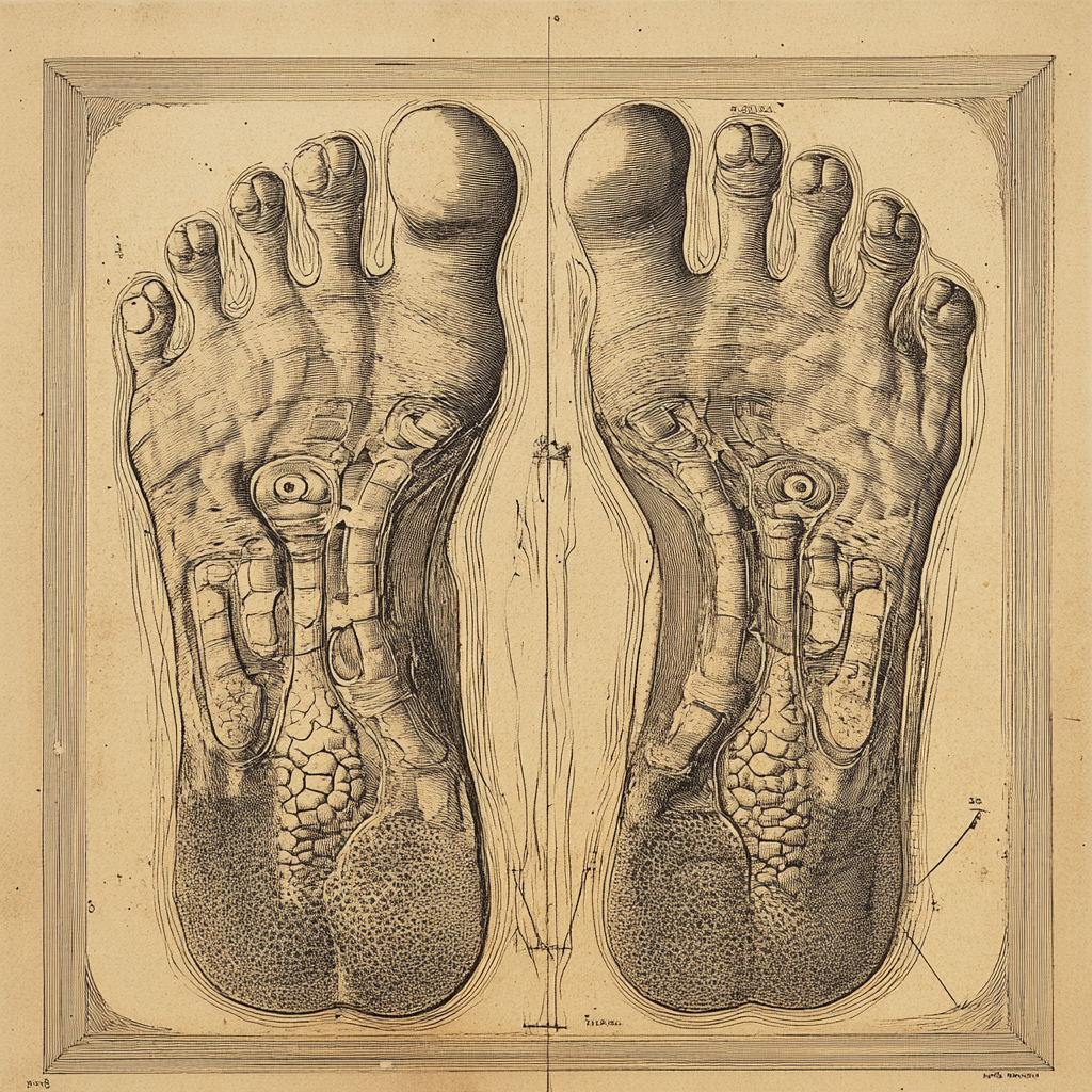 circulation of the soles of the feet