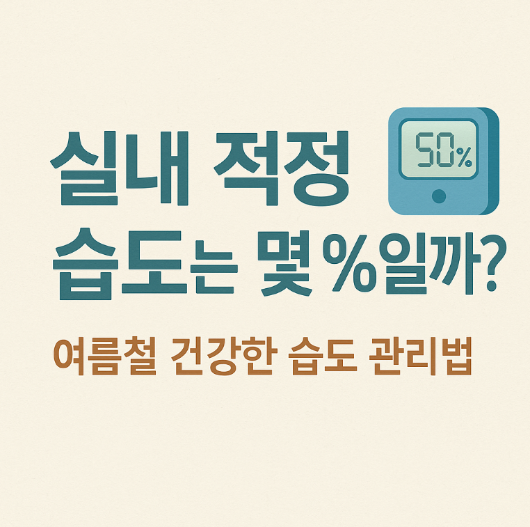 실내 적정 습도