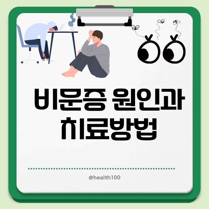 시야 날파리 비문증 원인