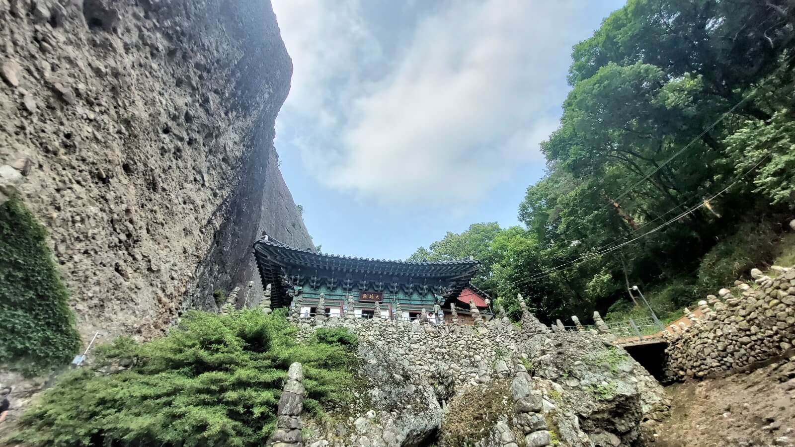 마이산 탑사 전경