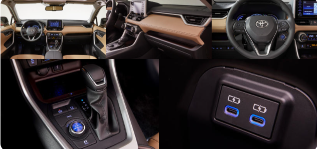 토요타 RAV4 하이브리드 실내