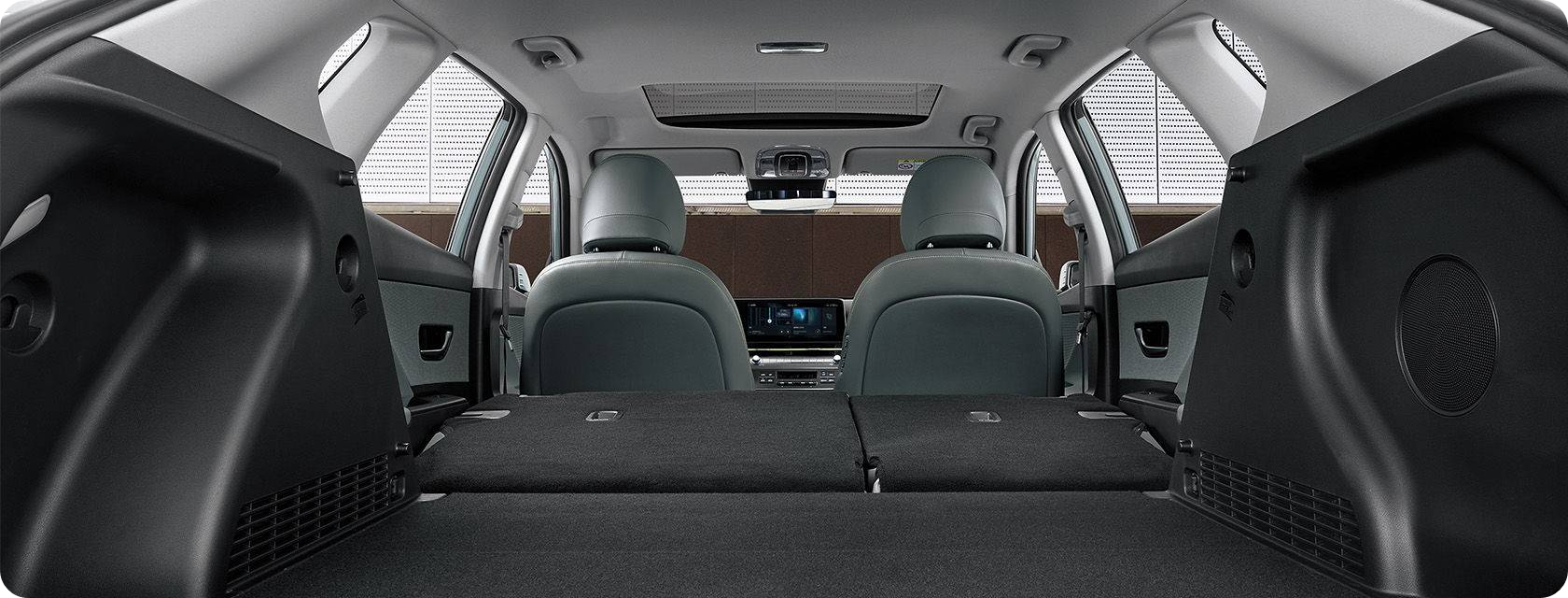 코나 하이브리드 2열 폴딩