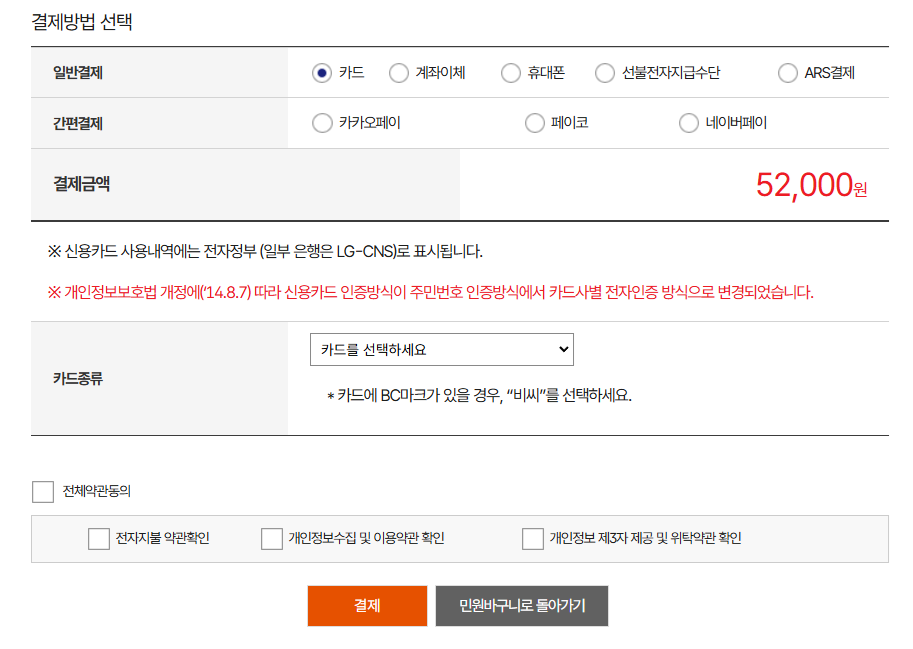 여권 재발급 온라인 신청 결제