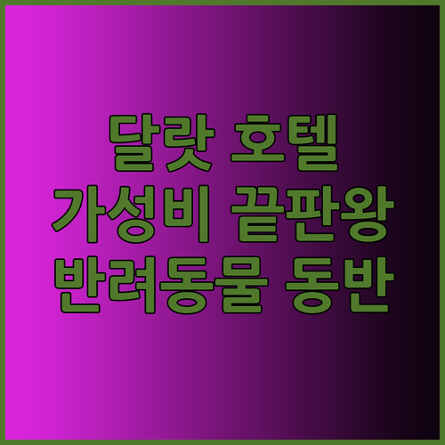 달랏 가성비 호텔 끝판왕 남 쑤언 프
