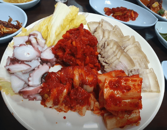 생활의 달인 보쌈달인 식당