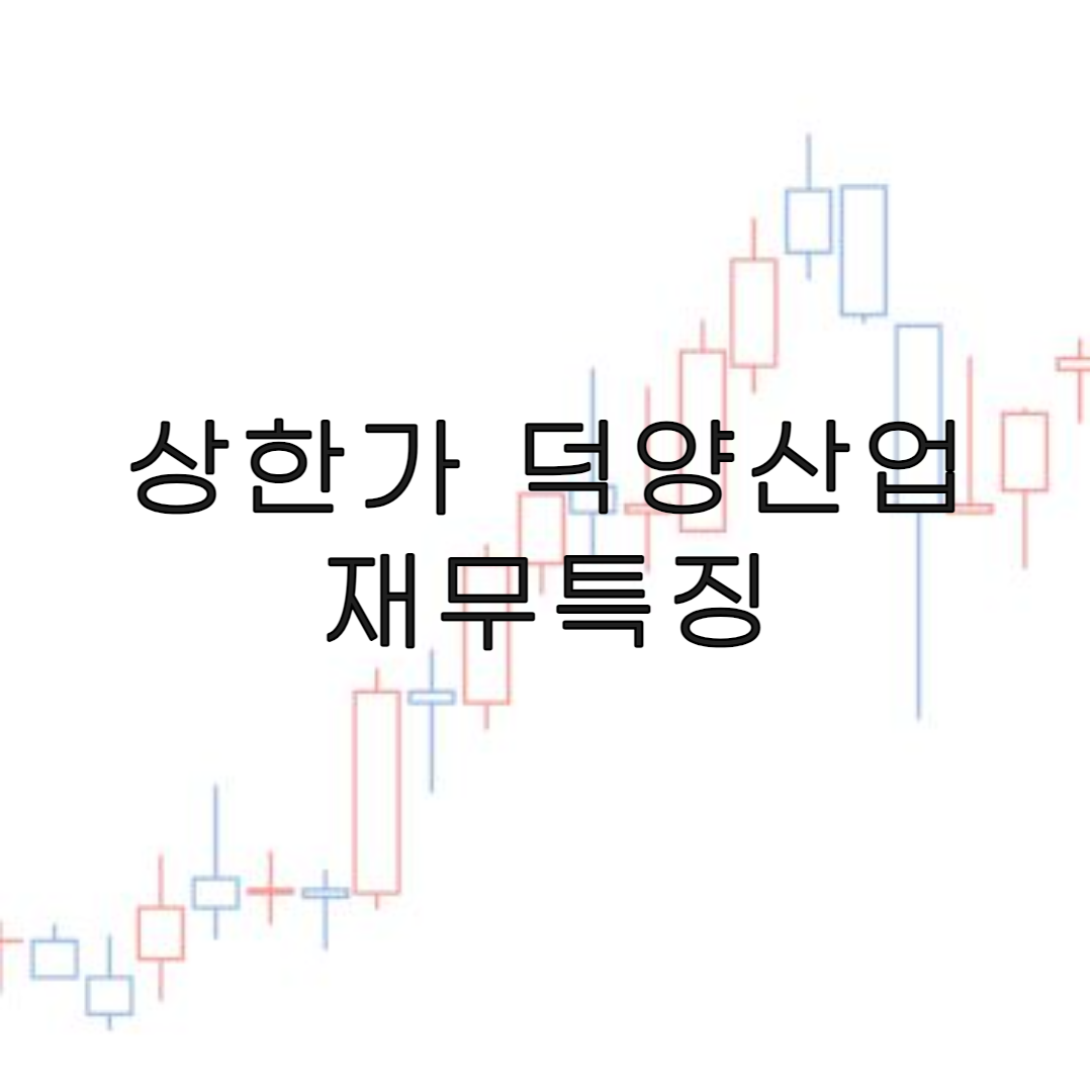 주식-덕양산업-재무분석