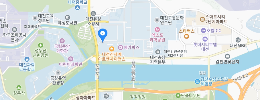 대전 도시캠핑대전 찾아가기 지도