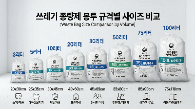 쓰레기 종량제 봉투 대란 원인과 해결방안