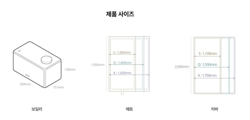경동나비엔 온수매트 이미지