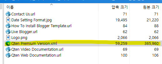 xml files