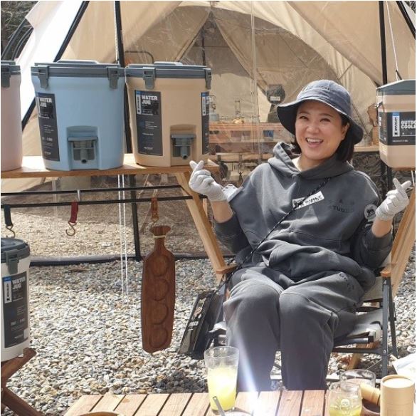 김숙 캠핑