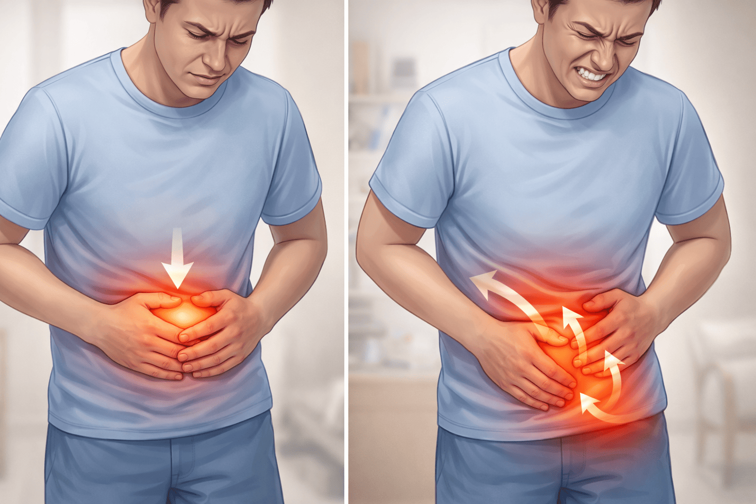 맹장염 주요 증상과 진행 과정