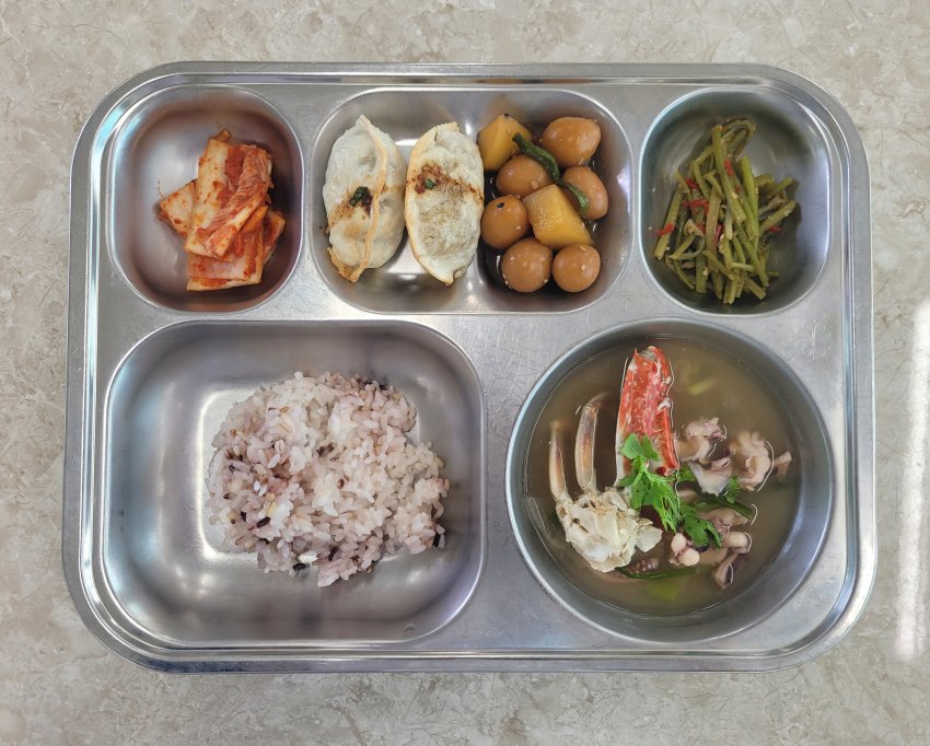 급식대가의 실제 급식 사진