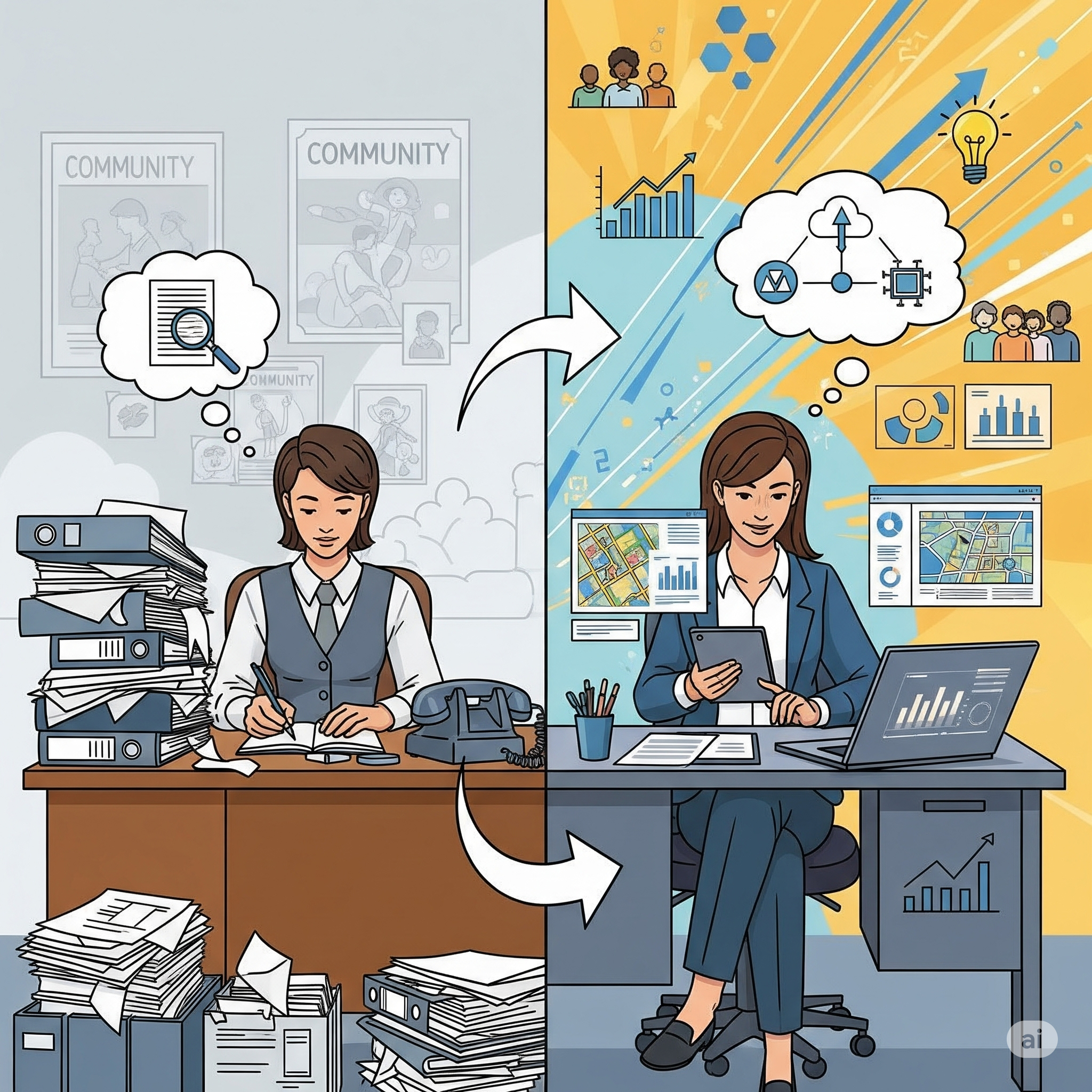 사회복지사의 역할 변화와 미래 전망