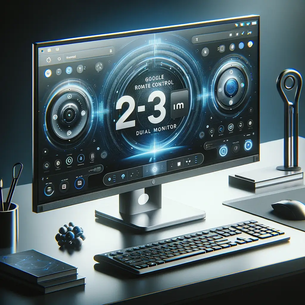 구글 원격제어 듀얼모니터