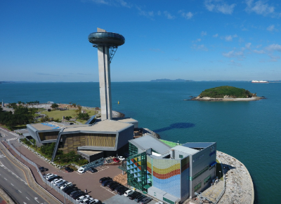시화달전망대 전망사진
