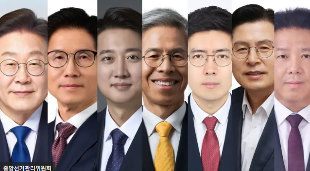 대선후보 명단 2025년 21대 대통령 후보 재산&middot;전과 비교