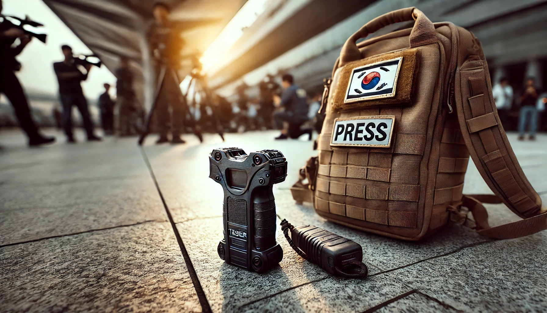 전기충격기까지 등장… 尹 선고일 기자 안전 ‘비상’